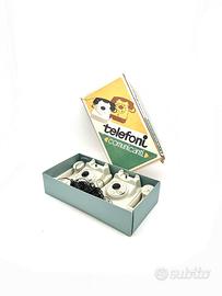 Telefoni comunicanti INGAP vintage con scatola