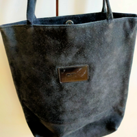 Borsa a tracolla in pelle nera