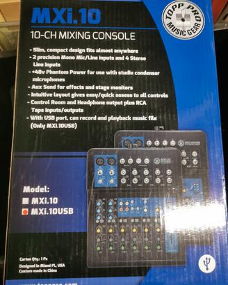 mixer 10 ch usb