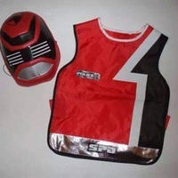Carnevale pettorina Power Rangers e maschera