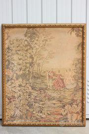 Arazzo vintage Gobelin "Scena Galante 700"