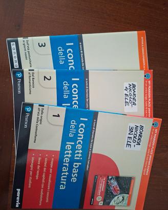 Libri I concetti base della letteratura 1-2-3