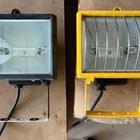 Fari da esterno con staffa