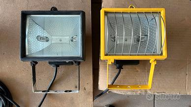 Fari da esterno con staffa