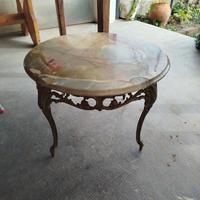 Tavolino struttura in bronzo 