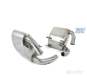 SCARICHI PORSCHE 911 996 C2 C4 C4S ACCIAIO INOX