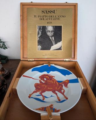 “Piatto dell’anno” 1979 di Aligi Sassu