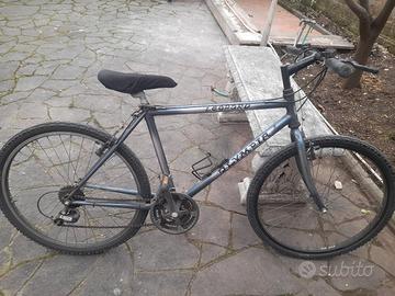 bici con marcia nera