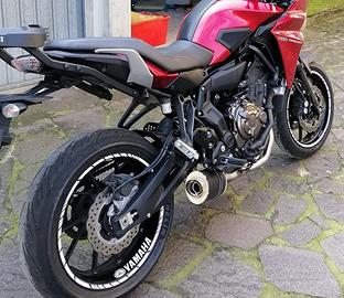 Power Titanium Black Yamaha MT-07 2014-2016