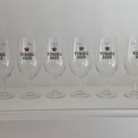 Sei bicchieri Tuborg