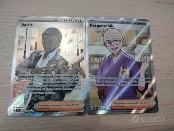 Carte pokemon 2 allenatori full art