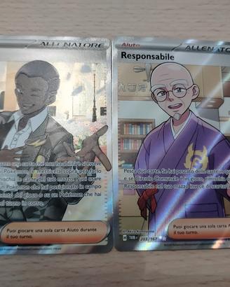 Carte pokemon 2 allenatori full art