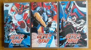 VHS le prime 3 di Getter Robot