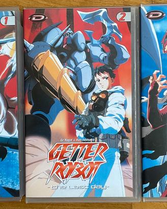 VHS le prime 3 di Getter Robot