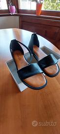 Sandali pelle nera Alesya nr.38