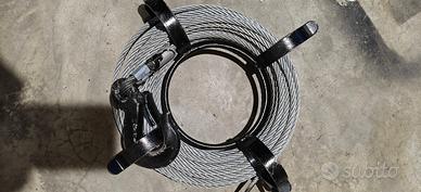 Cavo acciaio diam. 8,3 - mt.20 per tirfort