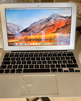Macbook air i5 2gb RAM 256 Gb Hd anno 2011