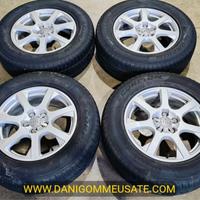 4 CERCHI DA 17 POLLICI USATI - ORIGINALI AUDI