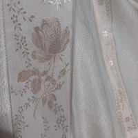 Coppia tende avorio/rosa