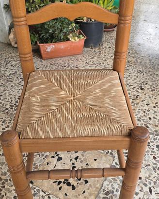 sedie cilieggio e tavolo  