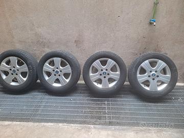 Set Cerchi in Lega Origi Suzuki 16" + Gomme Dunlop