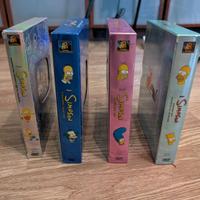 cofanetti dvd simpson prime 4 stagioni ita