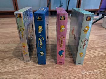 cofanetti dvd simpson prime 4 stagioni ita