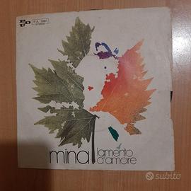 45 giri Mina Lamento D'amore & Rudy