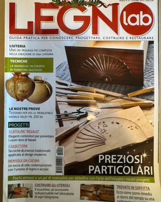 Rivista Legno Lab - rivista sul creare con legno