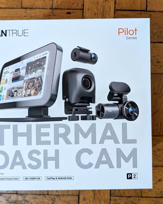 Vantrue Pilot 2 dash cam con sensore termico