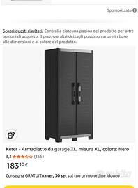 Armadio xl garage