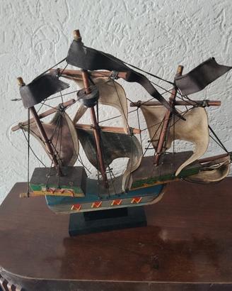 modellino nave mayflower vintage