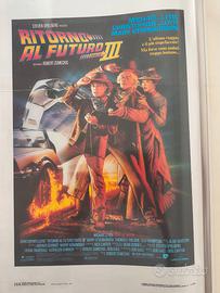 Locandina 33x70 film Ritorno Al Futuro III, 1990