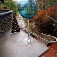 Servizio calici blu Ikea