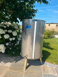 Contenitore inox da 300 litri