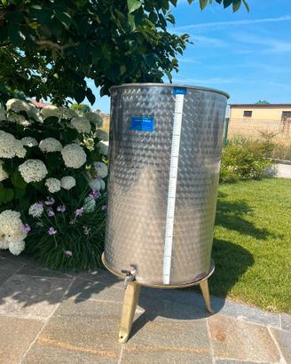 Contenitore inox da 300 litri