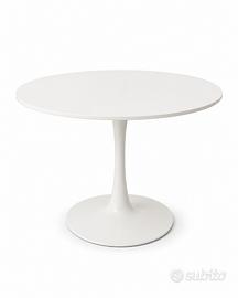 Tavolo rotondo bianco diametro 100 cm