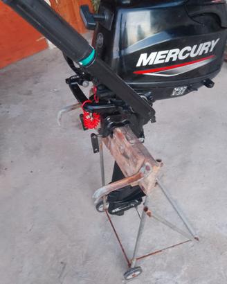 Motore fuoribordo Mercury Sail 5 cavalli 4 tempi