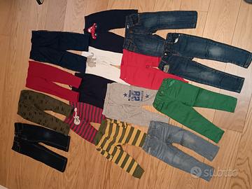 Pantaloni, tute, pigiamini bimbo vestibilità 80-10