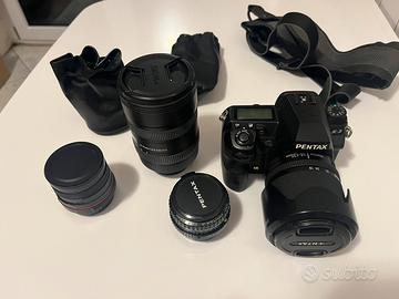 Kit PENTAX K-3 + DA 35 limited + Sigma 8-16mm