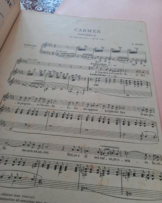Spartiti musica operistica da camera classica