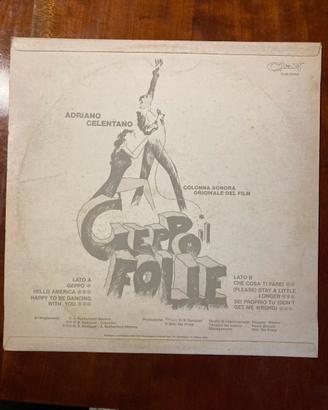 Vinile Adriano celentano