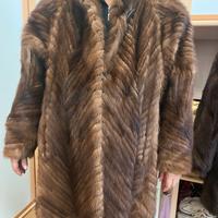Pellicca vera con codine di visone