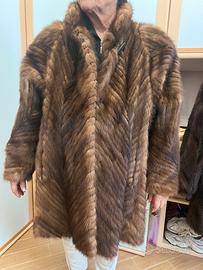 Pellicca vera con codine di visone