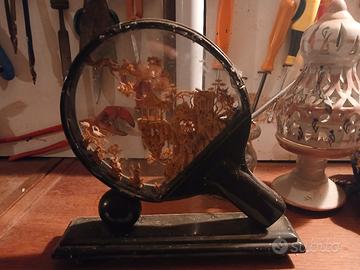 Scultura in Sughero Cinese Vintage