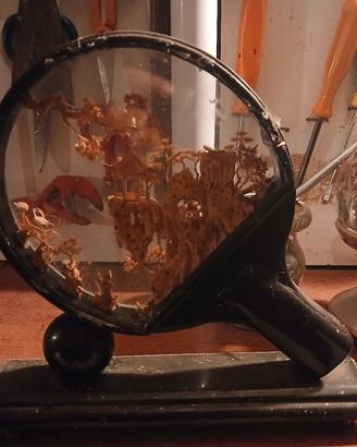 Scultura in Sughero Cinese Vintage
