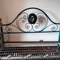 letto vintage in ferro battuto 
