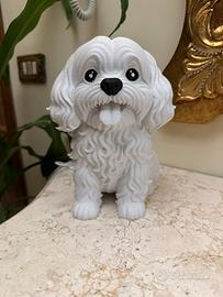 Lampada cucciolo Maltese ( 20 cm circa )