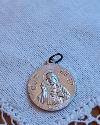 Medaglia vintage religiosa