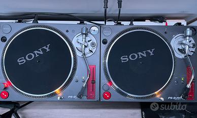 Giradischi professionale Sony ps-dj9000 coppia